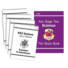 Load image into Gallery viewer, Year 6 Science Home Learning Workbook Bundle for Ages 10-11 KS2