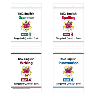 Year 4 English Targeted Question Work Book Bundle For Ages 8-9 KS2